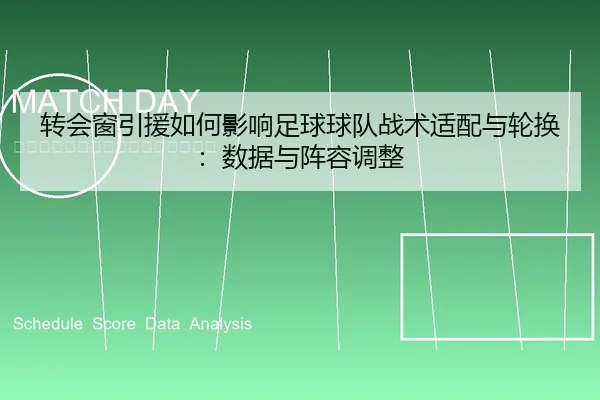转会窗引援如何影响足球球队战术适配与轮换：数据与阵容调整
